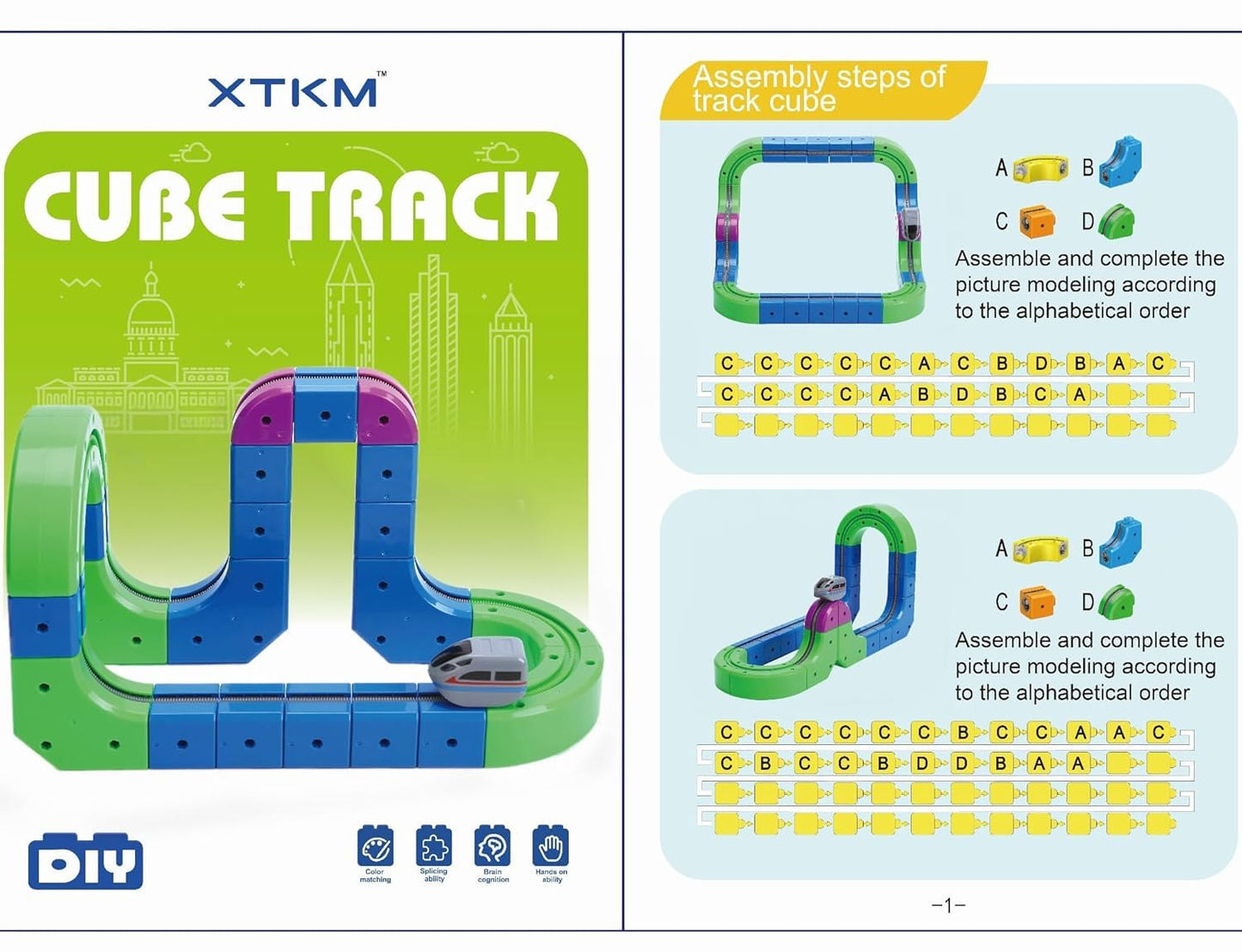 DIY Magnetic Train Building Blocks – Electric Anti-Gravity Track Set