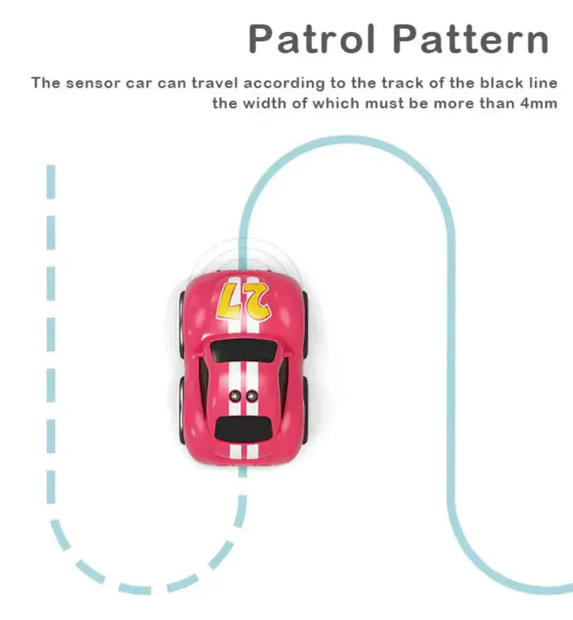 Mini RC car with Magic Intelligence Sensor Follow Me Remote Controlled Car