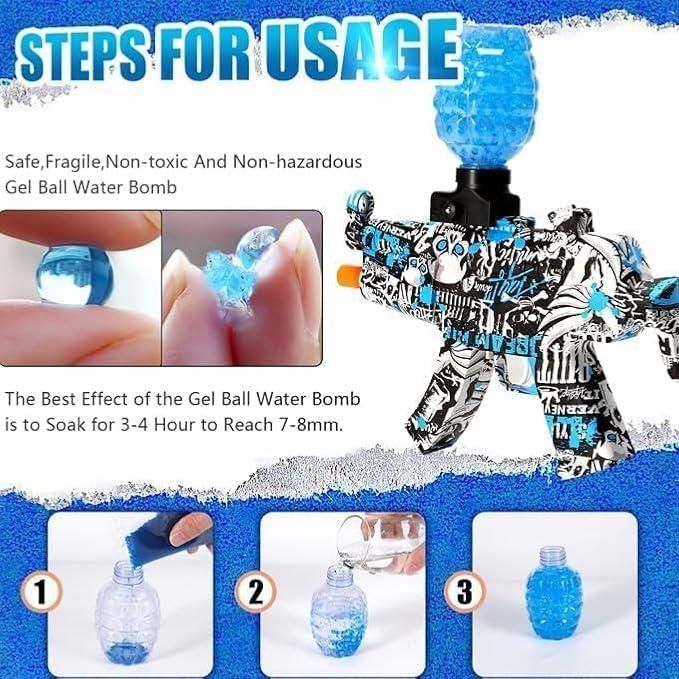 Premium Gel blaster v3.0 | 10000 Gel bullets (included) | Arena Sport Grade