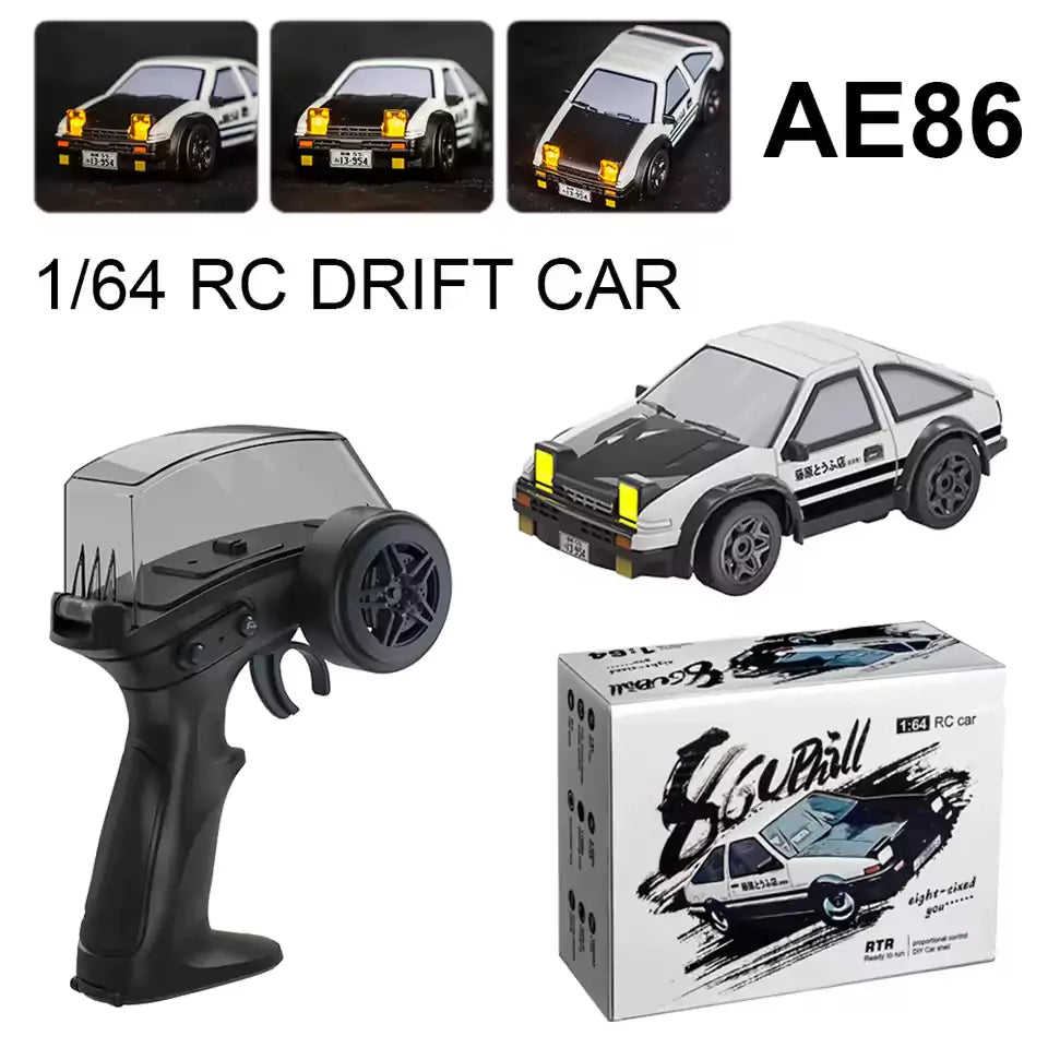 Remote Controlled Drift Car with Proportional Speed & LED Lights