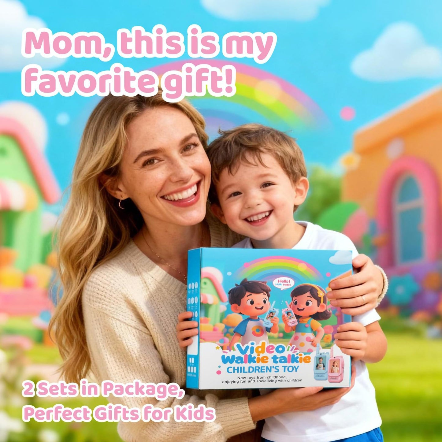 Kids Smart Walkie Talkies with Video Calling
