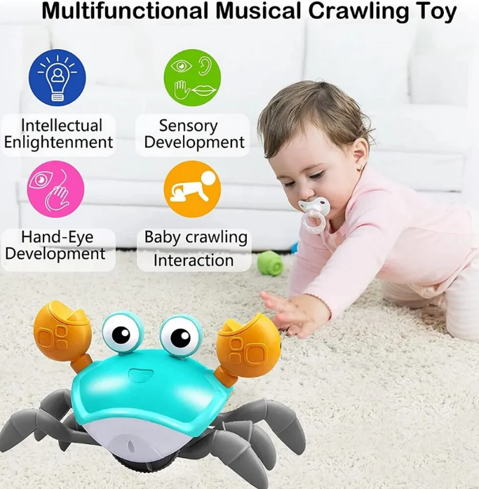 Wembley Rechargeable Crawling Crab Baby